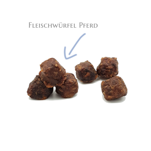 Fleischwürfel Pferd (180g)