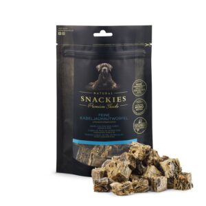 Feine Kabeljauhautwürfel 130g
