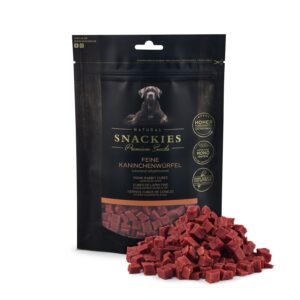 Feine Kaninchenwürfel 80g